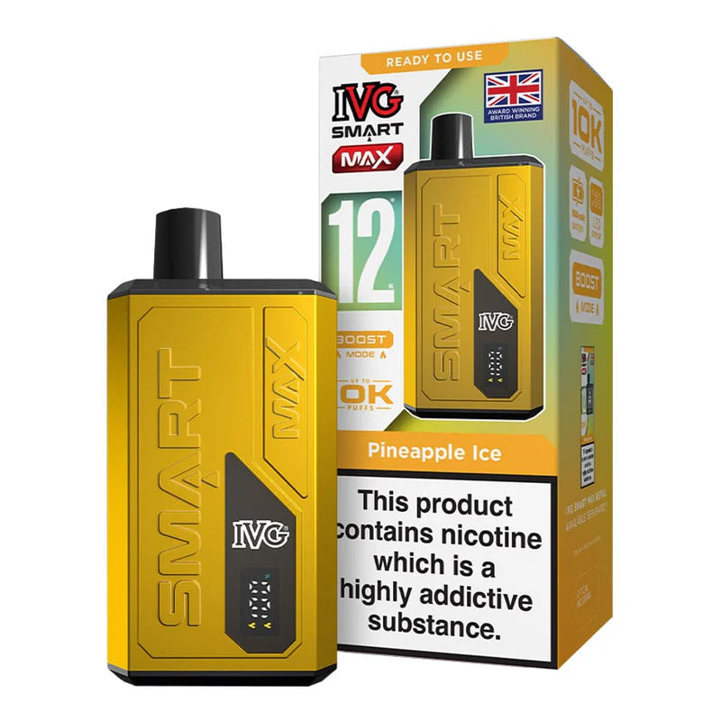 IVG Smart Max  10 K Puff Disposable Pod Kit (Box of 5)