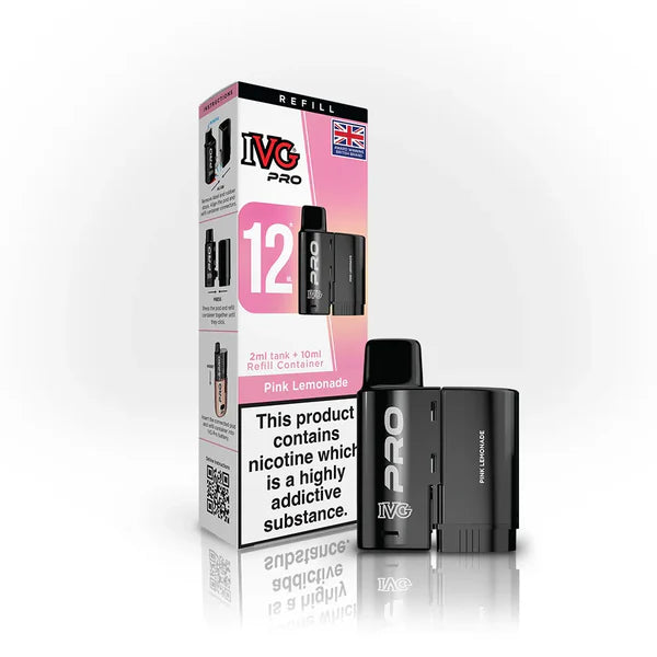 IVG Pro 12 Prefilled Pods, IVG Pro 12 Pods Box of 5, IVG Pro 12 Prefilled Pods Wholesale UK, IVG Pro 12 Flavours, IVG Pro 12 Refill Pods, IVG Pro 12 Compatible Devices, IVG Pro 12 Nicotine Strength