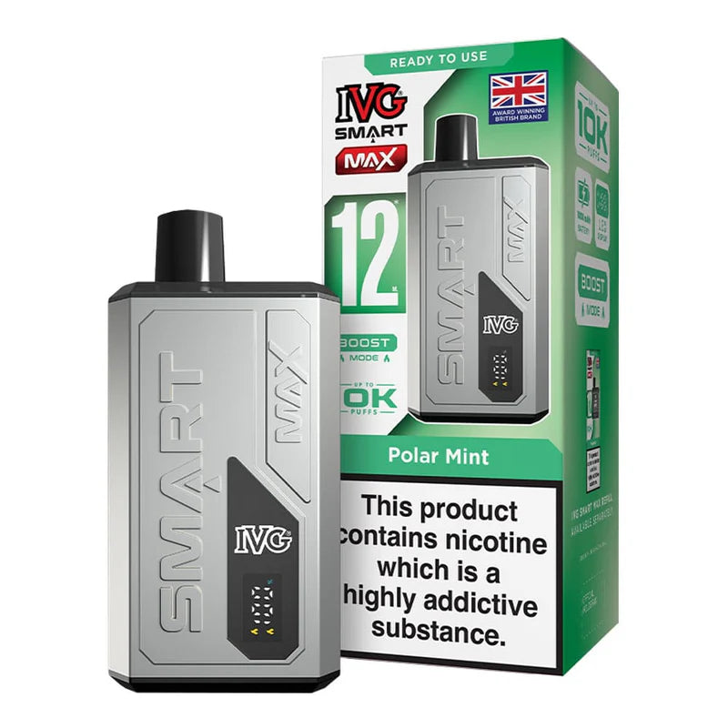 IVG Smart Max  10 K Puff Disposable Pod Kit (Box of 5)