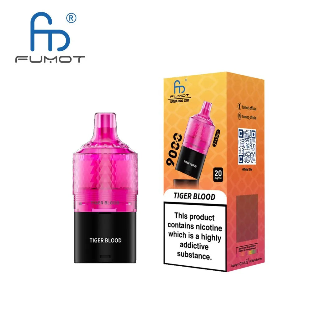 RandM Fumot T9000 Pro Max Prefilled Refill Pods (box of 5)