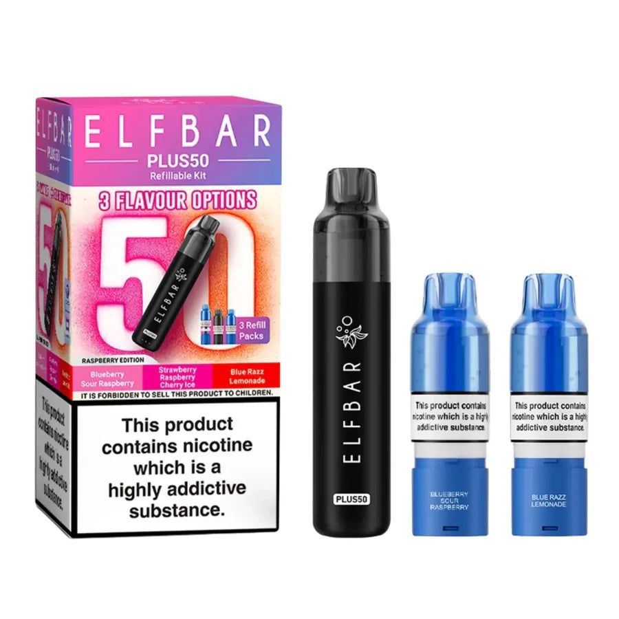 Elf Bar Plus 50 Vape Kit (Box of 5)