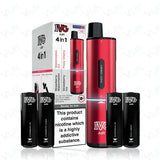 IVG AIR 4 IN 1 Kit Pack of 5 TPD compliant disposable vape buy online UK VaperzHub
