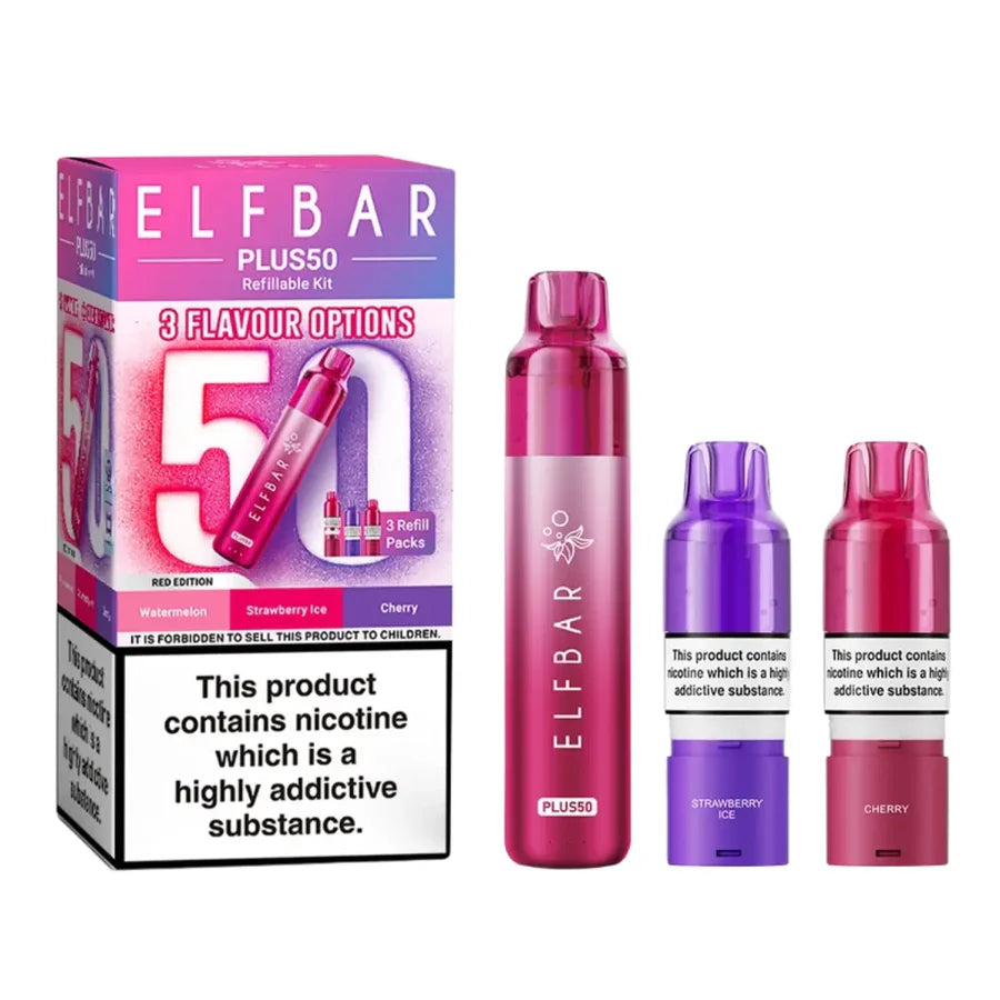Elf Bar Plus 50 Vape Kit (Box of 5)