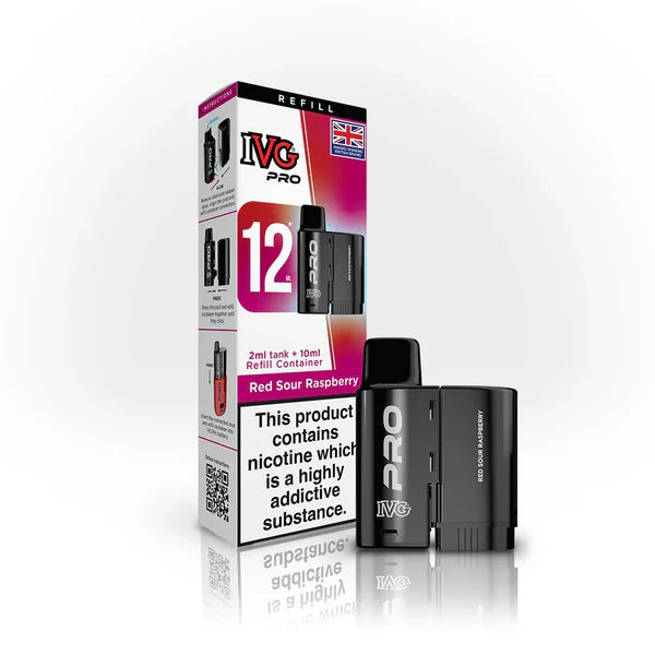 IVG Pro 12 Prefilled Pods, IVG Pro 12 Pods Box of 5, IVG Pro 12 Prefilled Pods Wholesale UK, IVG Pro 12 Flavours, IVG Pro 12 Refill Pods, IVG Pro 12 Compatible Devices, IVG Pro 12 Nicotine Strength