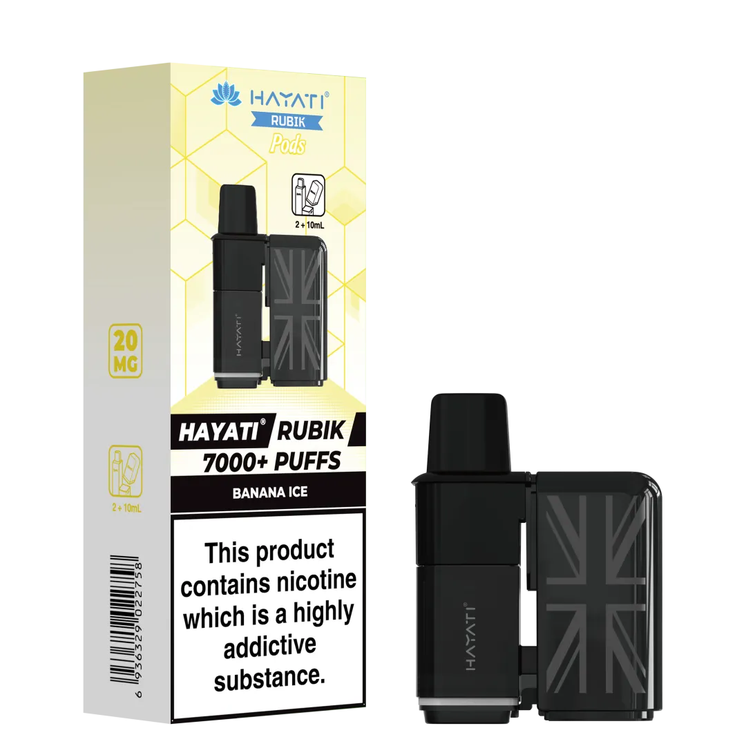 Hayati Rubik 7000 Prefilled Pod Refills (box of 5)