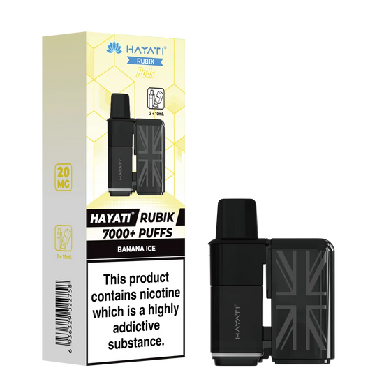 Hayati Rubik 7000 Prefilled Pod Refills (box of 5)