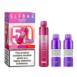 Elf Bar Plus 50 Vape Kit (Box of 5) TPD compliant disposable vape buy online UK VaperzHub 5