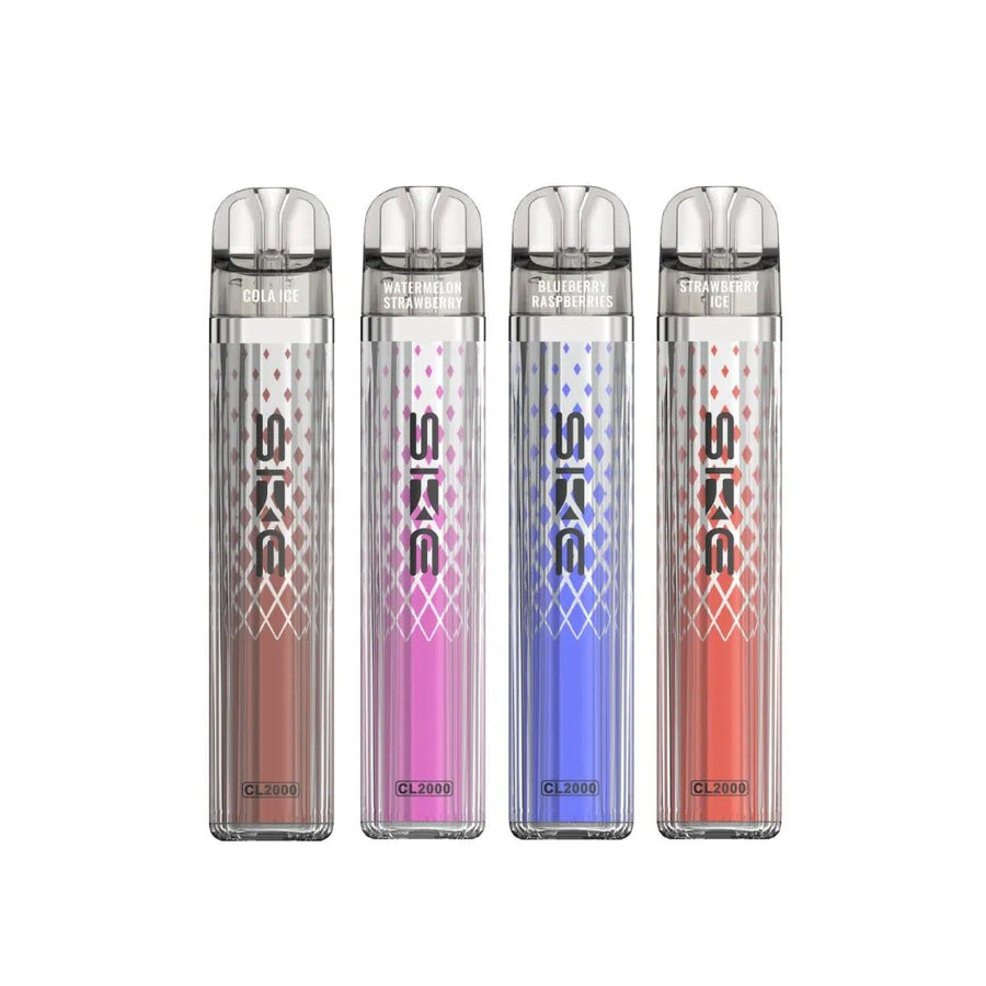 SKE CL2000 Puffs Prefilled Pod Kit Box of 10 2000 puffs pod kit UK - VaperzHub