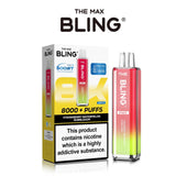 The Crystal Bling Max 8000 Prefilled Vape Kit (Box of 5) TPD compliant disposable vape buy online UK VaperzHub 2