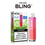 The Crystal Bling Max 8000 Prefilled Vape Kit (Box of 5) TPD compliant disposable vape buy online UK VaperzHub 4