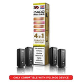 IVG 2400 Reload 4in1 Pre-filled Vape Pods (Box of 10) best disposable vape UK vape shop UK