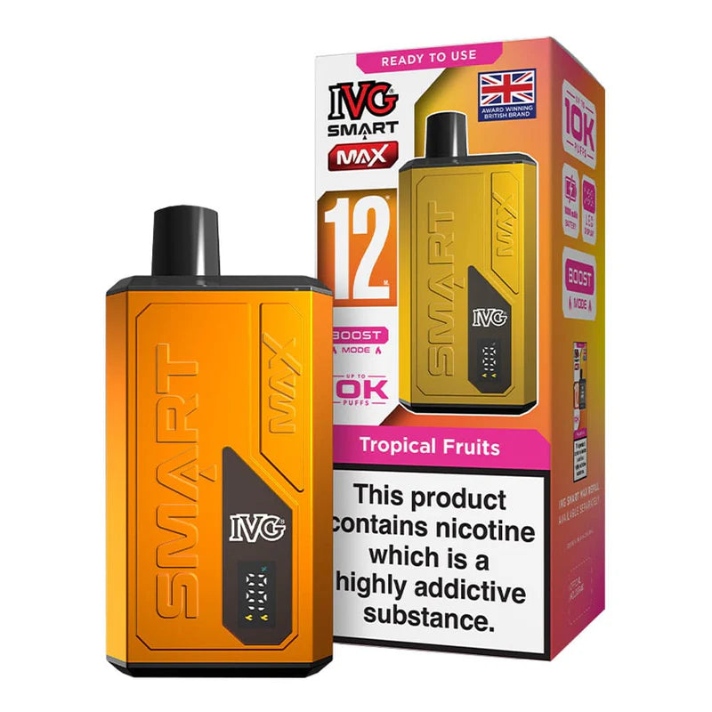 IVG Smart Max  10 K Puff Disposable Pod Kit (Box of 5)
