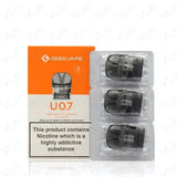 Buy GEEKVAPE U PODS Pack OF 3 online UK fast delivery VaperzHub