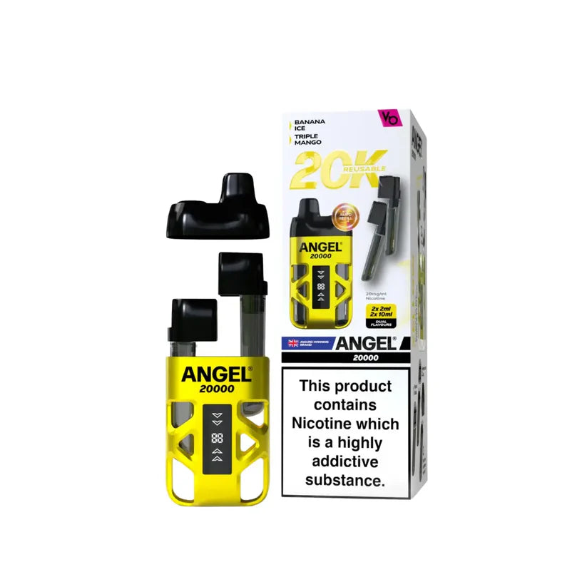 Vapes Bar Angel 20K Rechargeable Vape Kit (Box of 5) Vapes Bar disposable vape United Kingdom