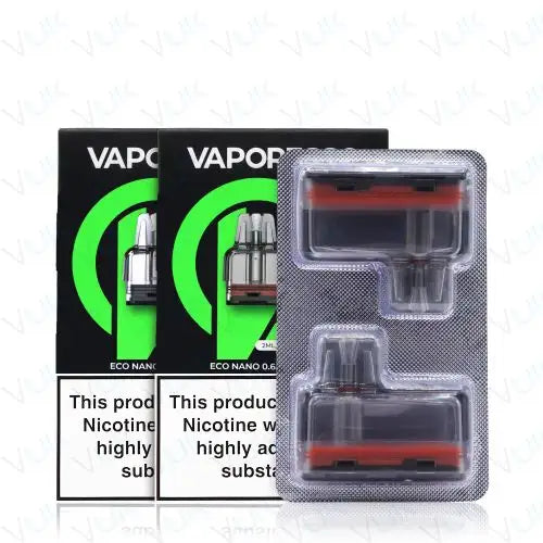 Vaporesso Eco Nano Replacement Pod Pack of 2 pod kit UK - VaperzHub