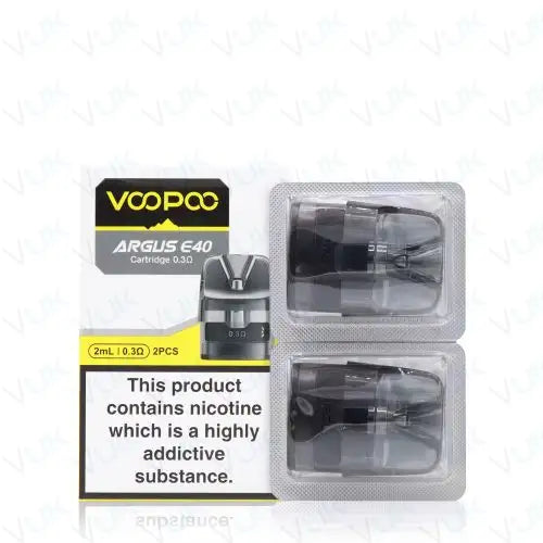 VooPoo Argus E40 Replacement Pod Cartridges Pack of 2