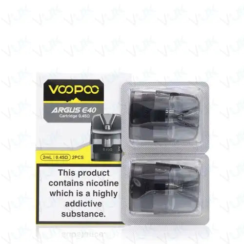 VooPoo Argus E40 Replacement Pod Cartridges Pack of 2