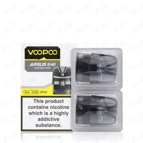 VooPoo Argus E40 Replacement Pod Cartridges Pack of 2