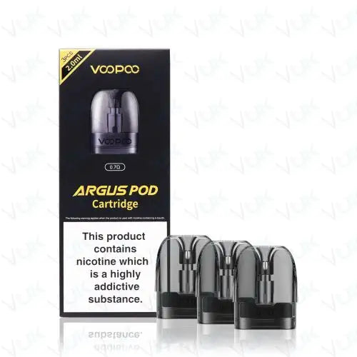 VooPoo Argus Replacement Pod Cartridges Pack of 3