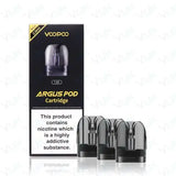 Buy VooPoo Argus Replacement Pod Cartridges Pack of 3 online UK fast delivery VaperzHub