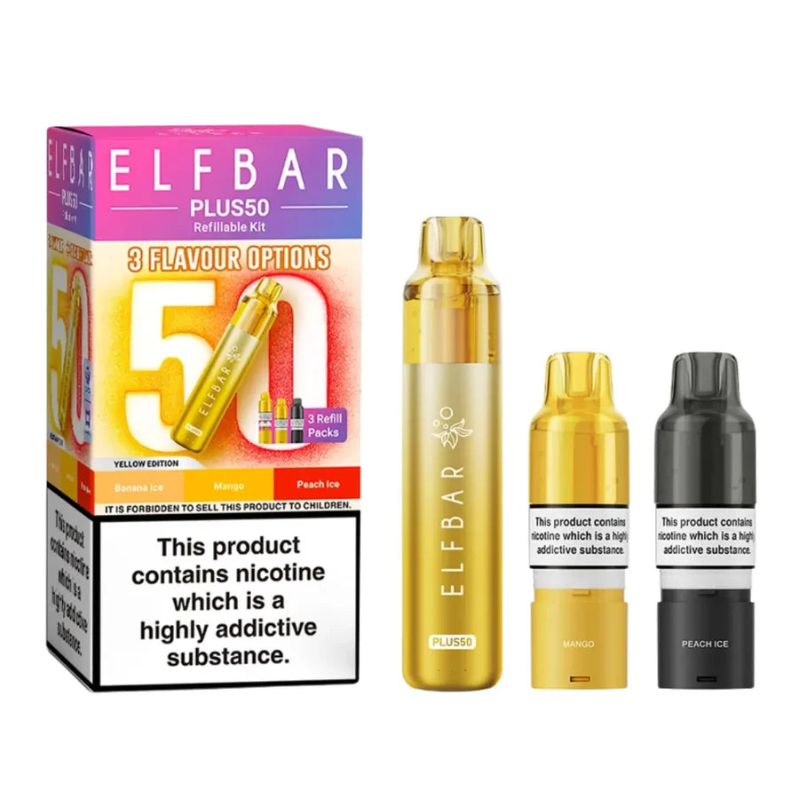 Elf Bar Plus 50 Vape Kit (Box of 5)
