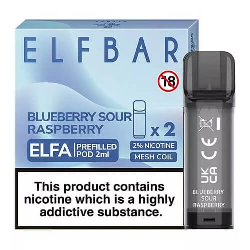 Elf Bar Elfa Pre-Filled Pod Box of 10