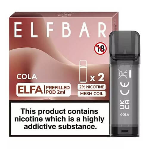 Elf Bar Elfa Pre-Filled Pod Box of 10
