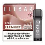 Elf Bar Elfa Pre-Filled Pod Box of 10 TPD compliant disposable vape buy online UK VaperzHub 1