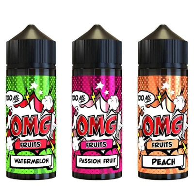 OMG Fruits Shortfill 100ml e-liquid UK - VaperzHub