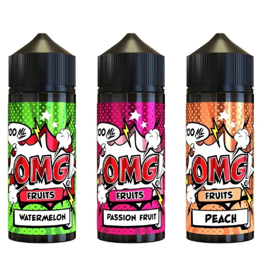 OMG Fruits Shortfill 100ml e-liquid UK - VaperzHub